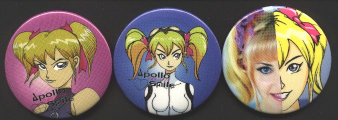 My collection of Apollo Smile pins